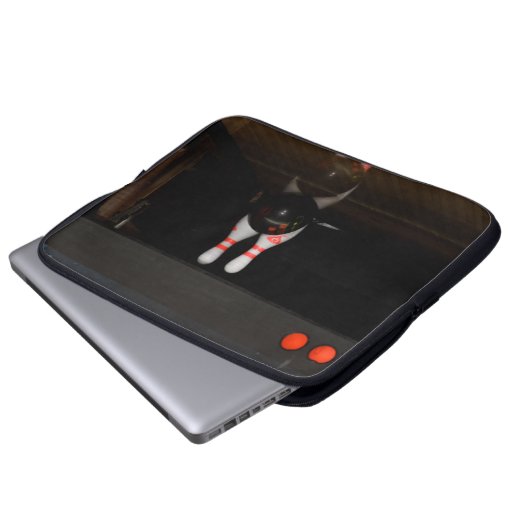 Bowling Laptop Sleeve (Vorne Knopf)