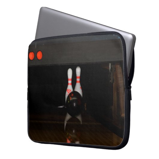Bowling Laptop Sleeve (Vorderseite Links)
