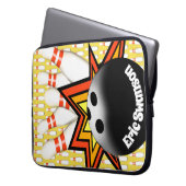 Bowling Laptop Sleeve (Vorderseite Links)