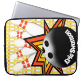 Bowling Laptop Sleeve (Vorderseite)