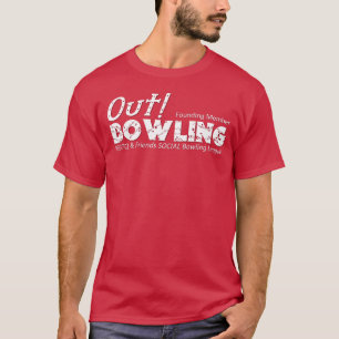 Bowling League 10 Jahre Gründungsmitglied T-Shirt