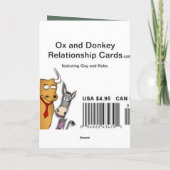 Bowling League Night Karte (Rückseite)