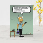 Bowling League Night Karte (Gelbe Blume)