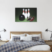 Bowling Leinwanddruck (Insitu (Schlafzimmer))