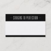 Bowling Lektionen für Anfänger | BERUFLICH Visitenkarte (Rückseite)