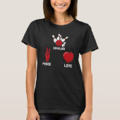 Bowling Liebe Bowling T-Shirt (Vorderseite)