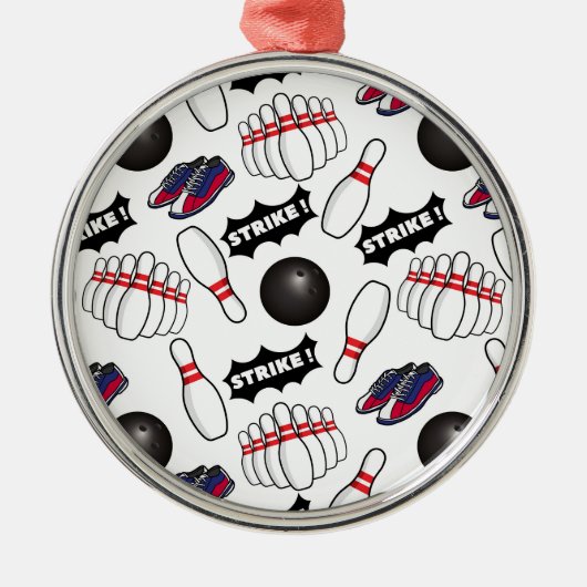 Bowling Lover Christmas Ornament Keepsake (Vorne)