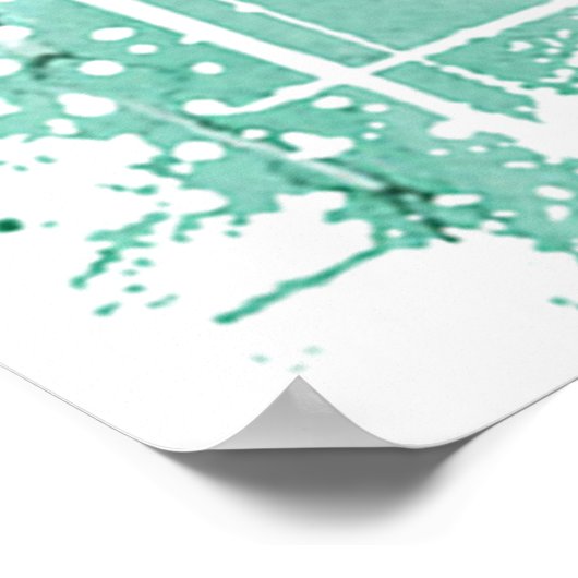 Bowling Lover Gift, Funny Bowling Player Gift Poster (Ecke)