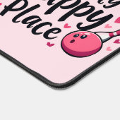 Bowling Lover Niedlich Retro ästhetisches Sportdes Schreibtischunterlage (Ecke)