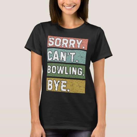 Bowling Lovers T-Shirt (Vorderseite)