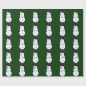 Bowling Lovers Weihnachten Geschenkpapier (Flach)