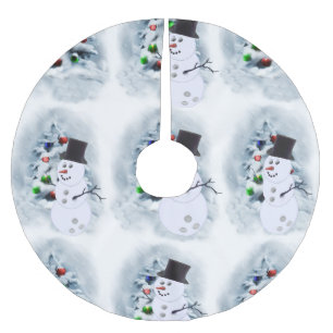 Bowling Lovers Weihnachten Polyester Weihnachtsbaumdecke