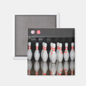 Bowling-Magnet Magnet (Vorderseite/Rückseite)