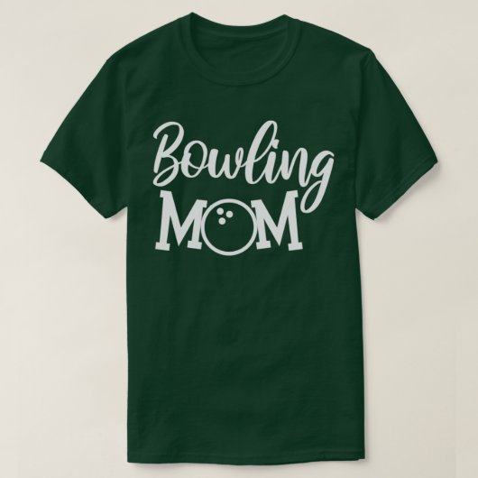 Bowling Mama Bowler Strike T T-Shirt (Design vorne)