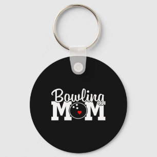 Bowling Mama Muttertag Geburtstagsparty für Frauen Schlüsselanhänger