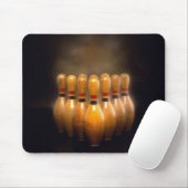 Bowling-Mauspad Mousepad (Mit Mouse)