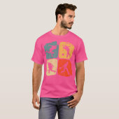 Bowling Men Bowler Bowling Ball T-Shirt (Vorne ganz)