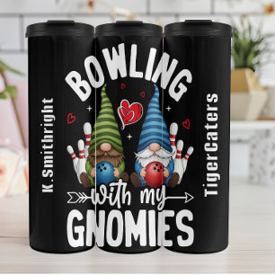 Bowling mit My Gnomies Graphic Thermosbecher