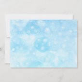 Bowling Modernes Kindergeburtstag Party Foto Dankeskarte (Rückseite)