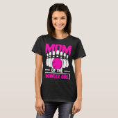 Bowling Mom Pin Bowler Strike Bowling Team Bowling T-Shirt (Vorne ganz)