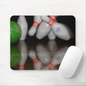 Bowling Mouse Pad Mousepad (Mit Mouse)