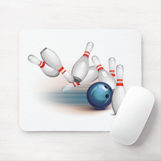 Bowling Mousepad (Mit Mouse)