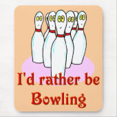 Bowling mousepad (Vorne)