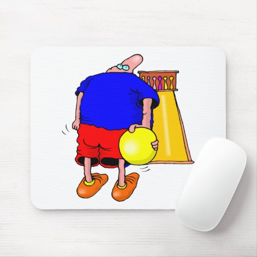 Bowling Mousepad (Mit Mouse)