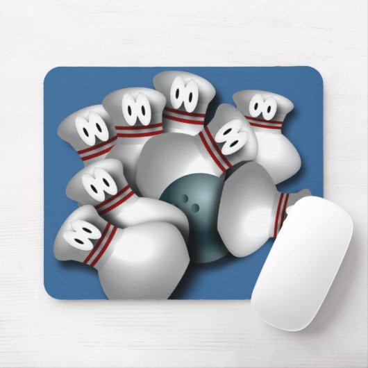 Bowling Mousepad (Mit Mouse)