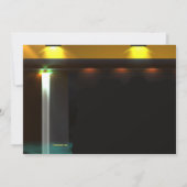 Bowling Nachteinladung Einladung (Rückseite)