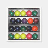 Bowling Napkins Serviette (Vorderseite)