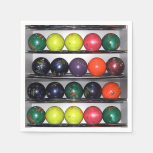 Bowling Napkins Serviette