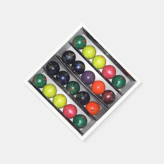 Bowling Napkins Serviette (Ecke)