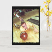 Bowling_Nerd Karte (Gelbe Blume)