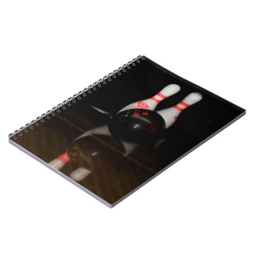 Bowling Notizblock (Linke Seite)