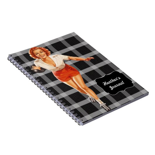 Bowling Notizblock (Rechte Seite)