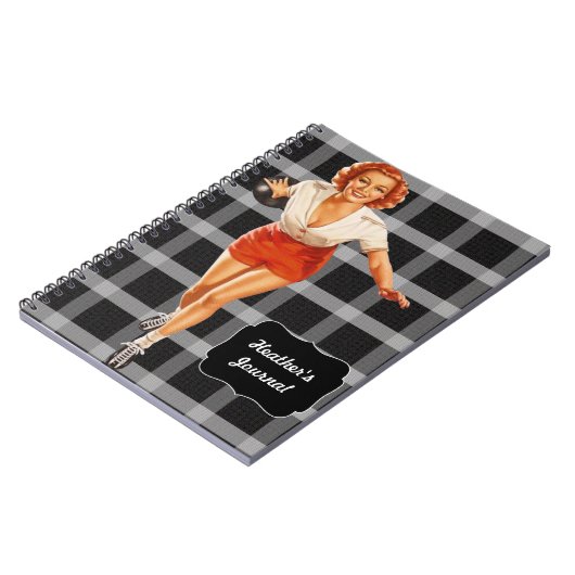 Bowling Notizblock (Linke Seite)