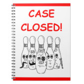 Bowling Notizblock (Vorderseite)