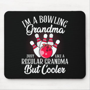 Bowling Oma Funny Novelty T-Shirt für Bowling Fami Mousepad