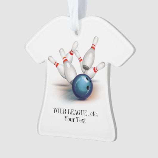 Bowling Ornament (Vorderseite)