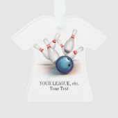 Bowling Ornament (Vorderseite)