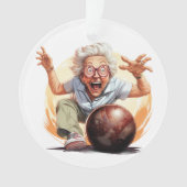 Bowling Ornament (Vorderseite)
