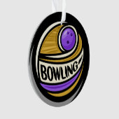 Bowling Ornament (Vorderseite)
