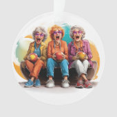 Bowling Ornament (Vorderseite)