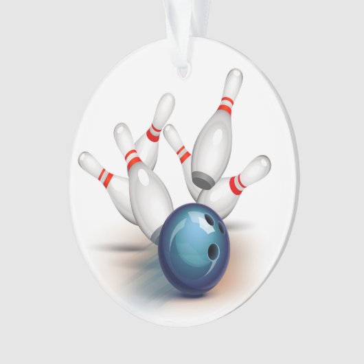 Bowling Ornament (Vorderseite)
