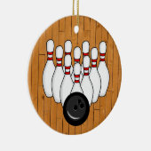Bowling Ornament für Ihren Lieblingsbowler (Rechts)
