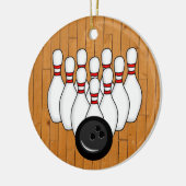 Bowling Ornament für Ihren Lieblingsbowler (Links)