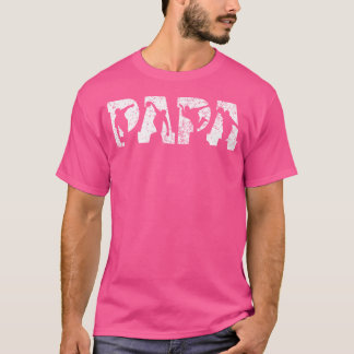 Bowling Papa Bowling Männer Vatertag T-Shirt