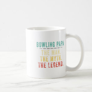 Bowling Papa Fathers Day Gift Kaffeetasse
