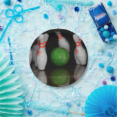 Bowling-Papierteller Pappteller (Party)